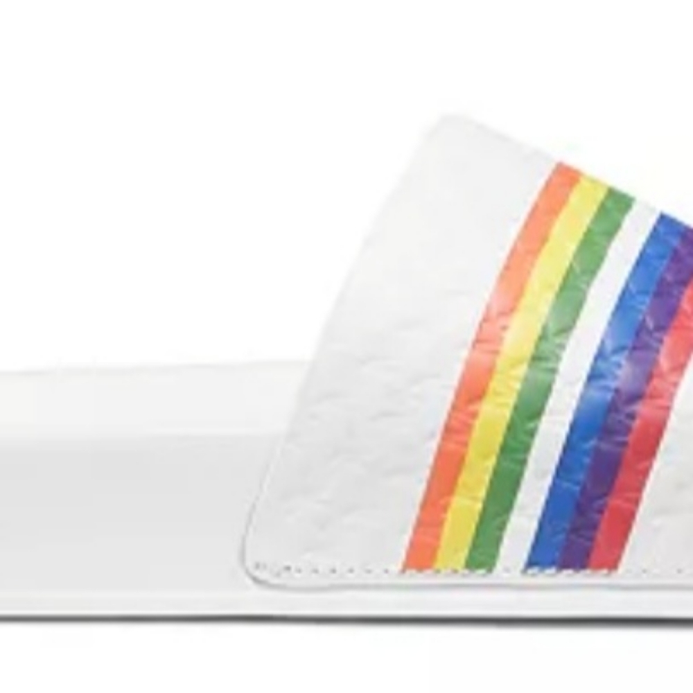 Women's Gilmore Rainbow Pride Pool Slidesize9 - Picture 12 of 12
